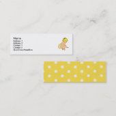 Kinder-/Baby-Industrie Mini Visitenkarte (Vorne/Hinten)