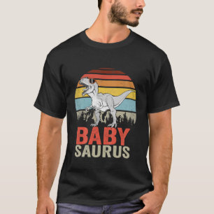 Kinder Babysaurus T Rex Dinosaur Baby Saurus Famil T-Shirt