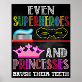 Kinder Badezimmer Poster (Vorne)