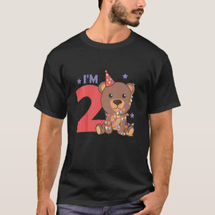 Kinder bären für die zweiten Geburtstagskinder T-Shirt