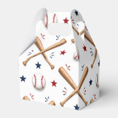 Kinder-Baseball-Geschenkanhänger Geschenkschachtel (Rückseite)