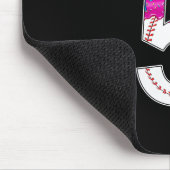 Kinder Baseball Tropfen Bro Im 5. Lebensjahr Mousepad (Ecke)