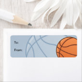 Kinder Baseketball Geschenketiketten (Insitu)