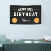 Kinder-Basketball-Geburtstagsbanner Banner (Messeveranstaltung)