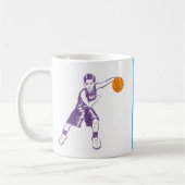 Kinder-Basketball-Tasse Kaffeetasse (Links)