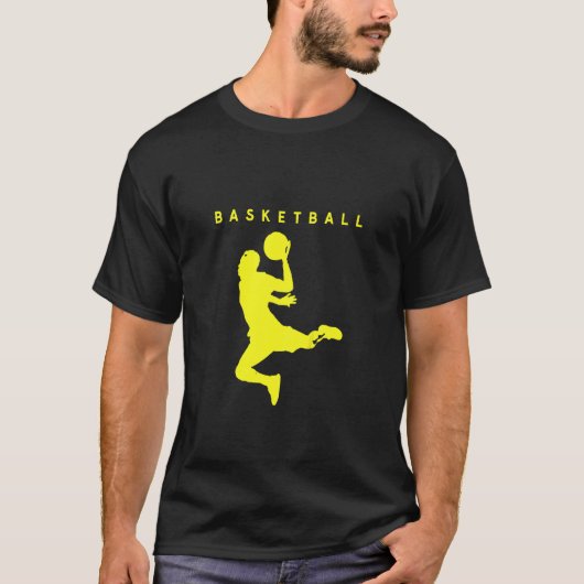 Kinder Basketball Team Basketball Basketball für M T-Shirt (Vorderseite)