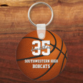 Kinder-Basketballmannschaft Sportgeschenke Schlüsselanhänger (Vorderseite)