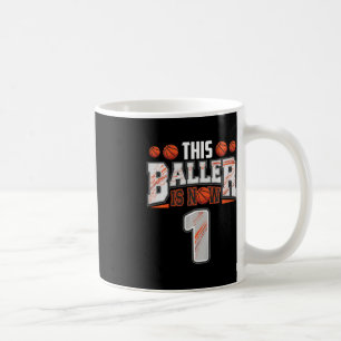 Kinder Basketballspieler 1 Jahre Junge Basketball Kaffeetasse