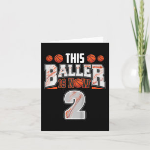 Kinder Basketballspieler 2 Jahre Junge Basketball Karte