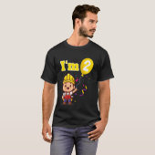 Kinder Bauarbeiter Builder I m 2 Two Second T-Shirt (Vorne ganz)