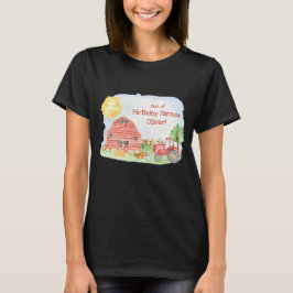 Kinder Bauer Geburtstagsparty Matching Familienfei T-Shirt