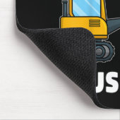 Kinder Bauwagen 5th Birthday Boy 5 Year O Mousepad (Ecke)