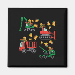 Kinder Bauwagen Bulldozer Cinco De Mayo Ki Magnet