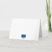 Kinder beim nächtlichen Himmel Karte (Rückseite)