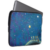 Kinder beim nächtlichen Himmel Laptopschutzhülle (Vorne Rechts)