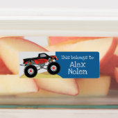 Kinder benennen Labels für Schulbedarf Monster Tru Etiketten (Befestigt)