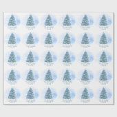 Kinder benennen Liebe aus dem Weihnachtsbaum Geschenkpapier (Flach)