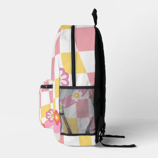 Kinder benennen Rucksack 70er Groovy Zurück zur Sc (Rechts)