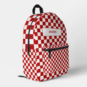 Kinder benennen Rucksack Auto Rennen zurück zur Sc
