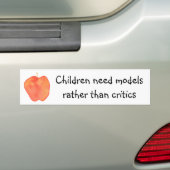 Kinder benötigen Modelle eher als Kritiker Autoaufkleber (Auf Auto)