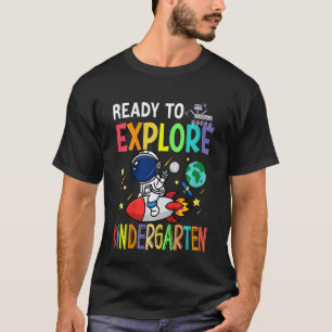 Kinder bereit, den Astronauten der Vorschule zu er T-Shirt
