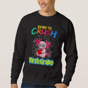 Kinder bereit, den Kindergarten der ersten Klasse Sweatshirt