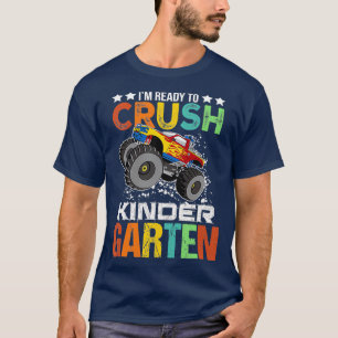 Kinder bereit Kindergarten Monster Truck Boy zu ze T-Shirt