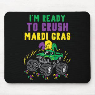 Kinder bereit, Mardi Gras-Monster-Lkw-Boys zu zerd Mousepad