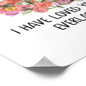 Kinder Bibel Verse Wall Art, Aquarell Elefanten Po Poster (Ecke)