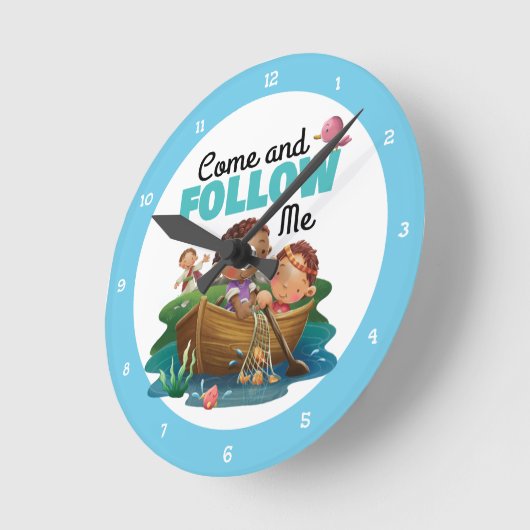 Kinder Bibeluhr Runde Wanduhr (Winkel)