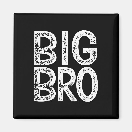 Kinder Big Bro Bruder Geschenke Geburtstag Weihnac Magnet (Vorne)