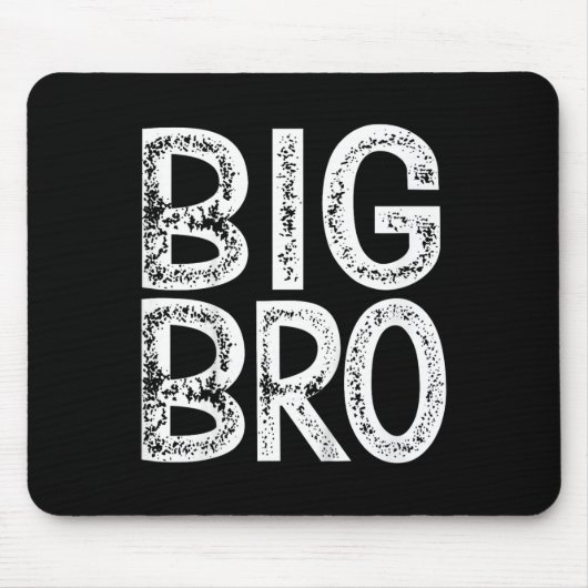 Kinder Big Bro Bruder Geschenke Geburtstag Weihnac Mousepad (Vorne)