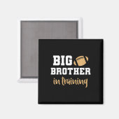 Kinder Big Brother Football Pregnancy Announction Magnet (Vorderseite/Rückseite)