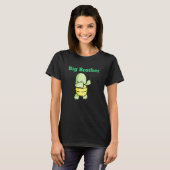 Kinder Big Brother Funny Dabbing Turtle Tortoise T-Shirt (Vorne ganz)