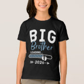 Kinder Big Brother Loading 2026, in die große Bro Tri-Blend Shirt (Vorderseite)