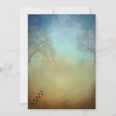 Kinder Big Foot/ Sasquatch Geburtstagsparty Einladung (Rückseite)