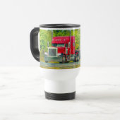 Kinder Big Red Cargo Truck Drinks Tasse (Vorderseite Links)