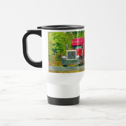 Kinder Big Red Cargo Truck Drinks Tasse (Links)