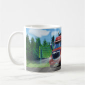 Kinder Big Red Cargo Truck Drinks Tasse (Links)