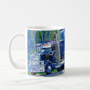 Kinder Big Rig Cargo Truck Trinkwasser Tasse