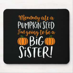 Kinder Big Sister Fall Schwangerschaft Ankündigung Mousepad