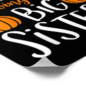 Kinder Big Sister Fall Schwangerschaft Ankündigung Poster (Ecke)