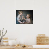 Kinder blasen Blasen Poster (Küche)