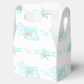 Kinder Blue Airplane Flug Aviation Geburtstag Geschenkschachtel (Geöffnet)