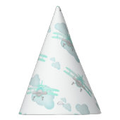 Kinder Blue Airplane Flug Aviation Geburtstag Partyhütchen (Rechts)