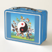 Kinder Blue Lunch Box (Rückseite)