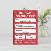 Kinder Boarding Einladung (Stehend Vorderseite)