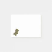 Kinder Boho Dinosaurier Post-it Klebezettel (Vorderseite)