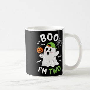 Kinder Boo ich bin 2 Yr 2. Geburtstag Jugend Hallo Kaffeetasse