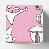 Kinder Boot Flugzeug Rosa Quadrat Popcorn Geschenkschachtel (Oben)